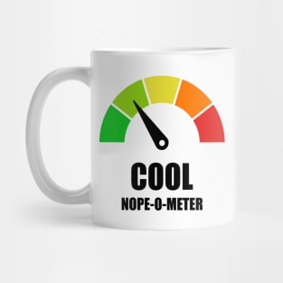 Meter Series - NOPE-O-METER 1- Gauge Level 2 - Cool - 2A Mug